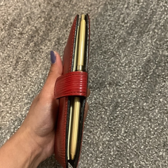 Louis Vuitton Authentic PM Agenda with 5 LV inserts & address book+ Golden Pen! - Picture 12 of 16